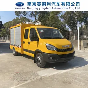 燃气供水抢险车 依维柯欧胜多功能工程救险车 免税自动挡抢修车