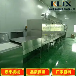 黄豆低温烘焙设备微波黑豆烘烤设备 大豆熟化设备