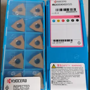 京瓷切削刀具|京瓷桃心车刀WNMG080408KGCA315球墨铸铁加工效果好