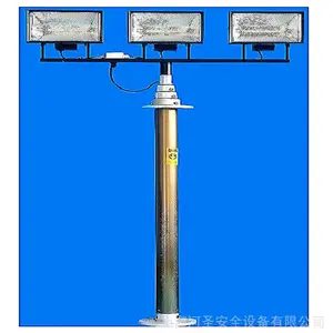 自动升降照明灯 2X500W移动照明设备 车载照明灯维修