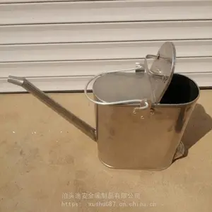 提油桶5L10升15L20L长嘴加厚304不锈钢加油壶静电防爆铜加液桶半盖全盖加油桶