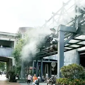 景区排队通道降温,人员通道降温设备,水雾降温设备