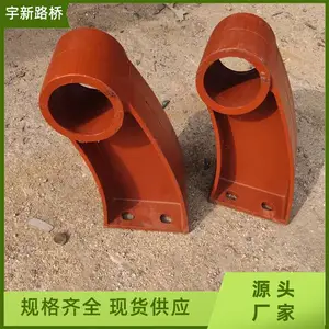 公路桥梁道路防护栏 高架桥两侧防撞护栏 景观河道灯光栏杆