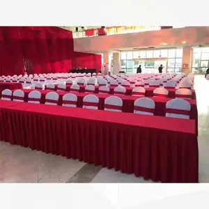 宴会椅出租折叠椅长条桌租赁IBM桌蓝色红色白色灰色黑色桌布