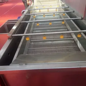 直销 梅干菜雪菜清洗设备小型中药材气泡喷淋清洗机 厂家直销