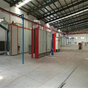 泰州金博通环保科技生产锌钢铝艺喷涂流水线