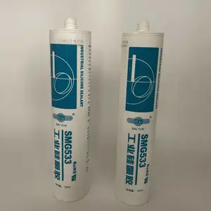 白云密封胶SMG533脱醇硅酮胶 粘接玻璃铝材ABS、PC陶瓷塑料 300ml