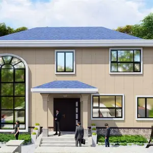 轻钢别墅 农村宅基地新式别墅住宅 30万/栋 埃菲尔集成房屋