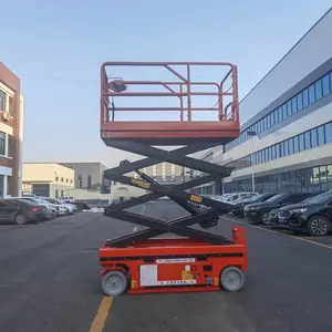 自行走升降机 12米登高电动液压高空作业车 移动剪叉升降平台剪刀车