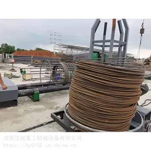 操作简单 钢筋笼绕筋机 双筋绕筋机 汉越