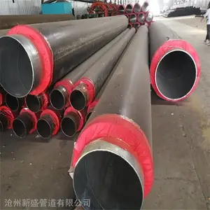 供暖保温钢管聚氨酯保温钢管630保温钢管保温性能好