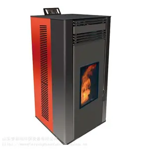 冬季家用燃生物质颗粒热风炉 颗粒取暖炉 小型采暖炉