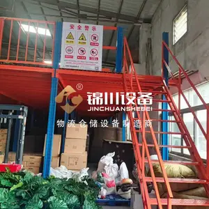 锦川非标双立柱平台货架 重型多层仓储核心装备 稳定与灵活兼具