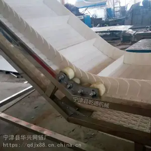 塑料链板传送带输送机小型食品流水线输送机厂家