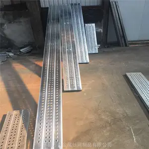 2米长钢架板@河北镀锌钢跳板@核电站平台踏步钢跳板