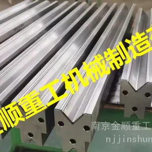折弯机厚板单V折弯模具,大型折弯机单V下模,金顺重工