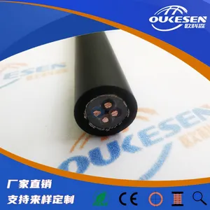 CE双层护套带屏蔽电缆YSLYCY 欧标耐油屏蔽控制线缆YSLCY-JZ