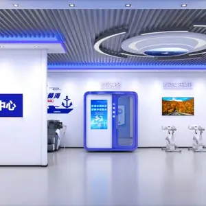 互为创科丨深蓝强军心理健康测评中心3.0发布,打造全沉浸心理健康测评交互体验空间
