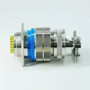 J599/26FE35PHN+J599/20FE35SHN 铝合金 / 不锈钢连接器插头座 55 芯