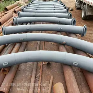 河北沧州厂家直销耐磨弯头衬陶瓷弯头 衬陶瓷三通 复合耐磨管件