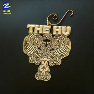 圣诞吊饰定制 创意跨境金属圣诞节礼品吊牌制作 圣诞装饰品礼品