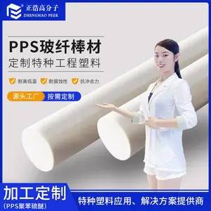 正浩PPS聚苯硫醚高分子特塑棒材 耐高温耐腐蚀强度高塑胶原料