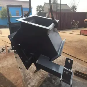 益通电液推杆三通分料器500*500正三通45度