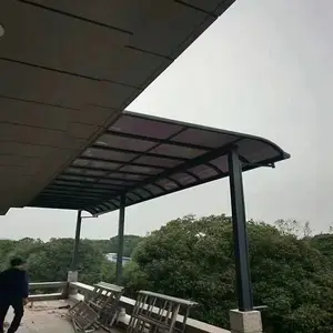石景山区定做铝合金雨棚 遮阳棚防雨停车棚 阳台露台铝合金雨篷 门窗铝合金遮阳防雨棚定制安装