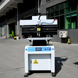 合瑞半自动锡膏印刷机导热膏精密丝印机钢网大型红胶气动刮锡台