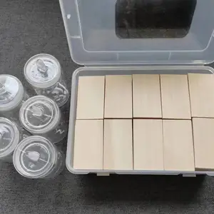 木材水分测定仪用配件(称量瓶+杨木块) 样品清洁 ***痕