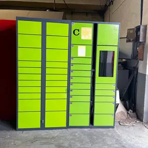毅迈 快递柜APP扫码包裹自提柜 小区10寸屏自助取件柜 智能寄件柜