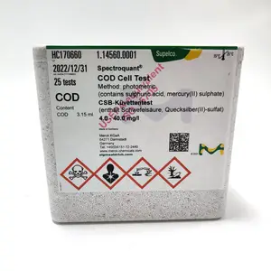 Merck德国默克COD测试试剂1.14560.0001检测范围4.0-40.0 mg/L