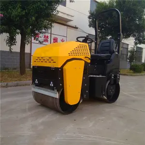 1吨座驾压路机 工程施工机械 质优价廉厂家***