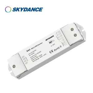景晴LED控制器 4路*** 12-24V DALI调光器 DA4