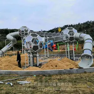四川广元,泸州,成都商场、景区不锈钢滑梯,社区休闲椅,游乐场凉亭厂家直销