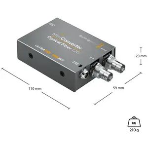 BMD Mini Converter Optical Fiber 12G 4K����תSDIת����