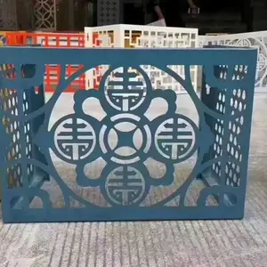 广州市普森建材氟碳空调罩 雕刻空调罩 组合空调罩个性化定制工厂