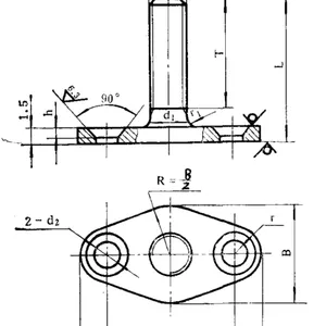 GJB122.15-1986双耳托板螺钉航空航天船舶电子军品