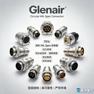 Glenair 804-066-06NF5-3PB803 航空连接器 信号低衰 代理销售商