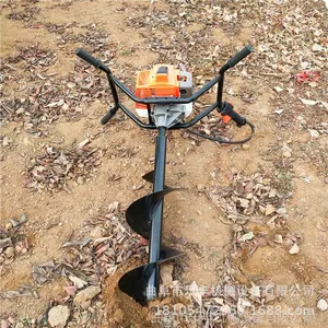 大马力汽油挖坑机 环保植树挖坑机 葡萄园立柱钻孔机型号