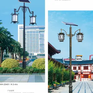 乐山太阳能庭院灯供应别墅庭院灯安装批发