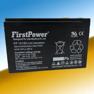 FirstPower蓄电池FP12170一电铅酸蓄电池12V17AH/20HR规格