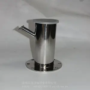华强供应卫生级不锈钢斜支管