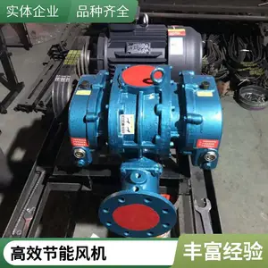 船用油电两用三叶罗茨鼓风机定做 3000瓦 空冷降温