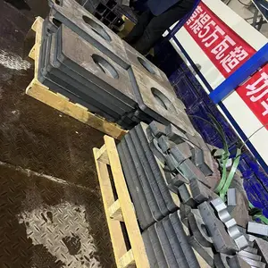 �����봨Q235����ӹ�a3̼�ְ弤���и��45��������ĥNm40010mm20����