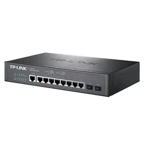TP-LINK TL-SG5210 8口千兆三层核心交换机网管SFP光口VLAN汇聚
