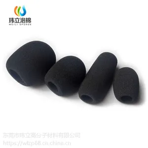 高密度头戴耳麦咪棉 商务话务耳机海绵套 客服麦克风耳机耳麦