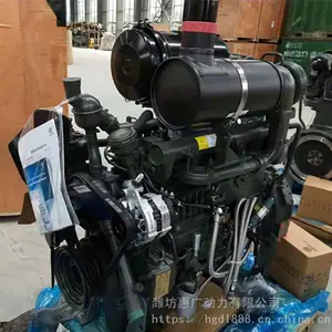 山东潍柴WP6G125E22发动机总成 龙工833装载机用92KW柴油机