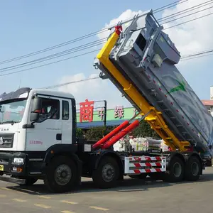 新中绿30吨汕德卡勾臂垃圾车