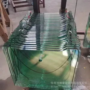 广东钢化玻璃厂家定制加工15mm透明钢化防火玻璃耐高温耐高压设备视窗玻璃